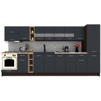 Bucatarie MARINA NEW 370 A Wenge / Decor 0164